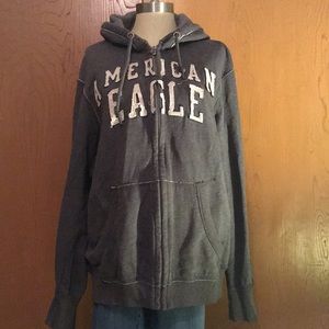 MENS American Eagle zip up hoodie